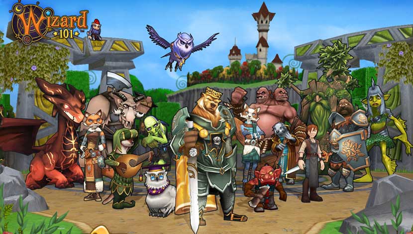 Games Like Wizard 101