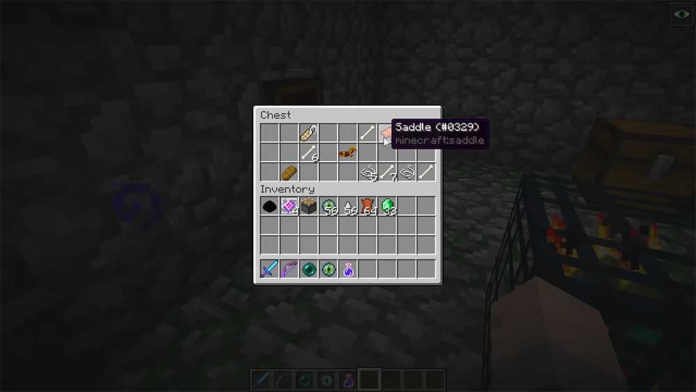 Find Saddle in Dungeons