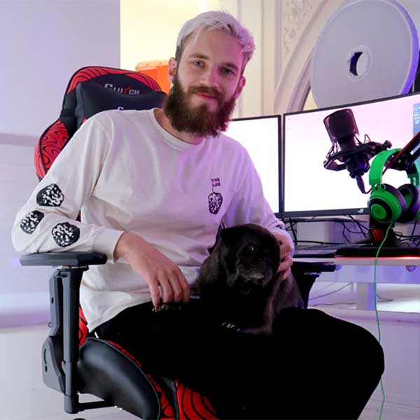 PewDiePie Chair Review "Throttle Series Edition" GamesEverytime