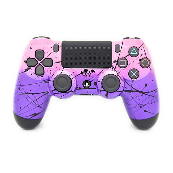 Hand Airbrushed Fade Playstation 4 Custom Controller