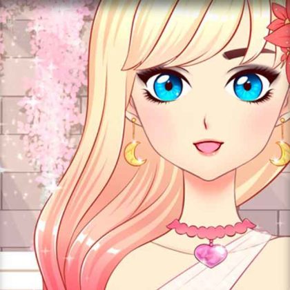 Anime Girl Fashion Dress Up & Makeup
