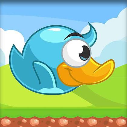 Baby Bird Flies In The Sky