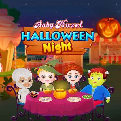 Baby Hazel Halloween Night