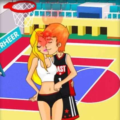 Basketball Kissing