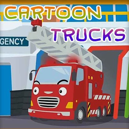 Cartoon Trucks Jigsaw