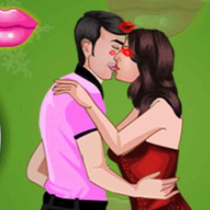 Christmas Eve Kissing