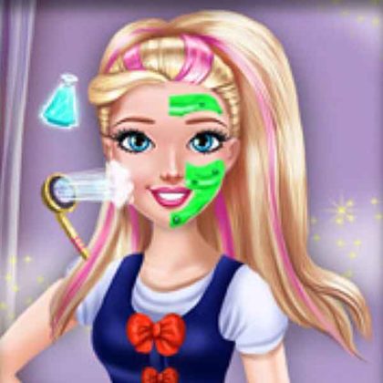 College Princess Spa Makeup