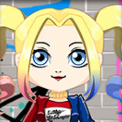 Cute Harley Quinn Dress Up