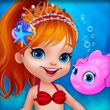 Cute Mermaid Dress Up