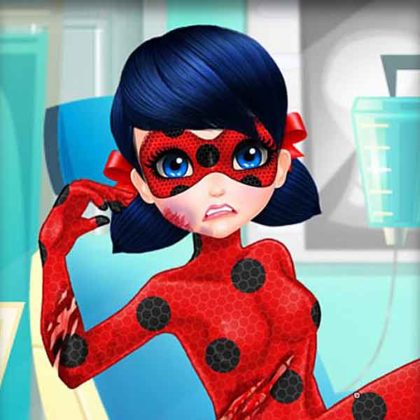 Dotted Girl Ambulance For Superhero