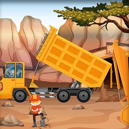 Dump Trucks Hidden Objects
