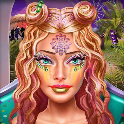 Ellie Coachella Makeup