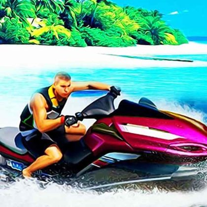 Jet Ski Boat Championhip Race Xtreme Boat Racing