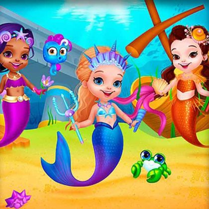 Little Mermaids Dress Up
