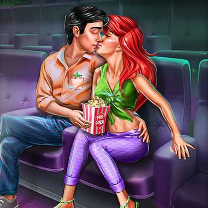Mermaid Cinema Flirting