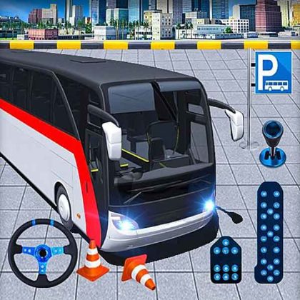 Modern Bus Parking Advance Bus Games