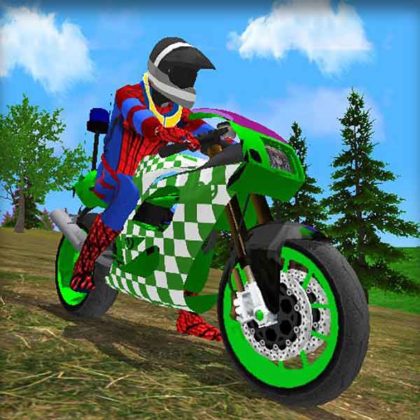 Motobike Stunt Super Hero Simulator
