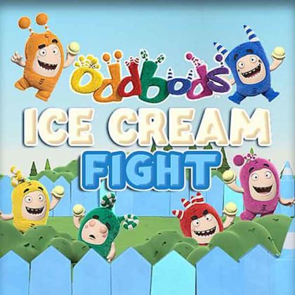 Oddbods Ice Cream Fight
