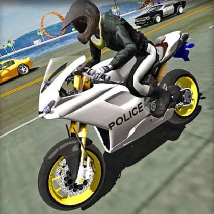 Police Motobike Traffic Rider