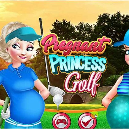 Pregnant Princess Golfs