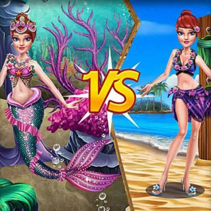 Princess VS Mermaid Outfit