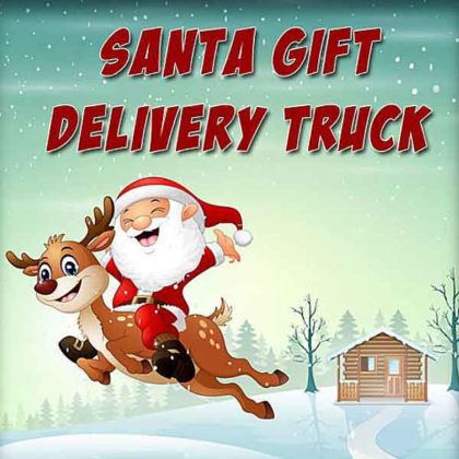Santa Gift Delivery Truck