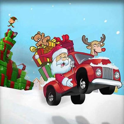 Santa Gift Truck