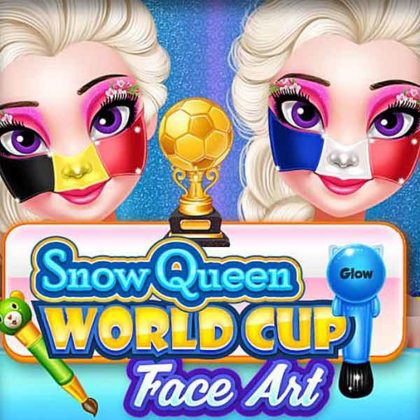 Soccer Worldcup 2018 Face Art