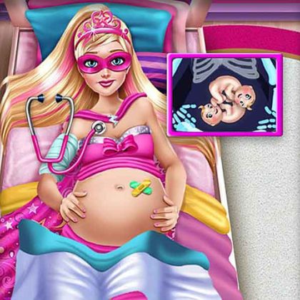 Superhero Pregnant Emergency