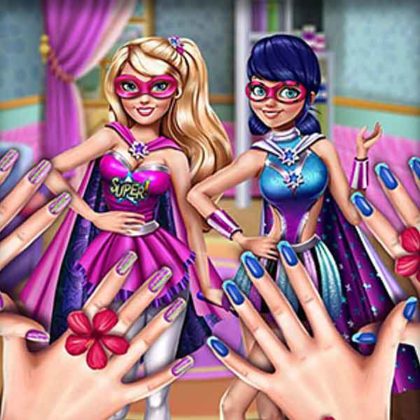 Superhero Princesses Nails Salon