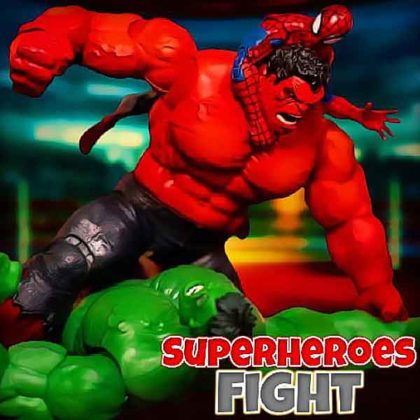 Superheroes Fight