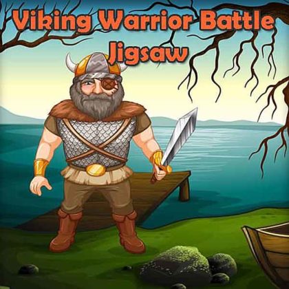 Viking Warrior Battle Jigsaw