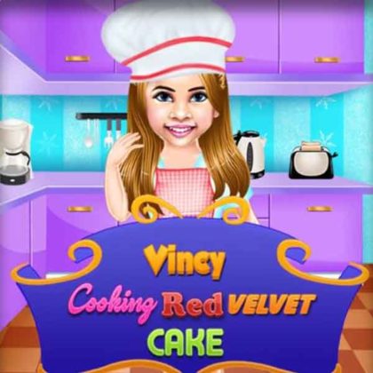 Vincy Cooking Red Velvet Cake